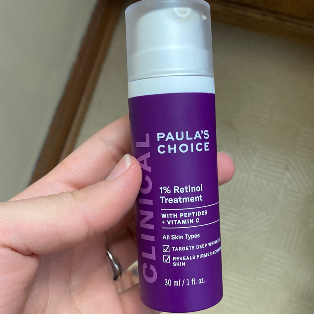 Paula’s Choice 1% Retinol Treatment with Vit C and  peptides